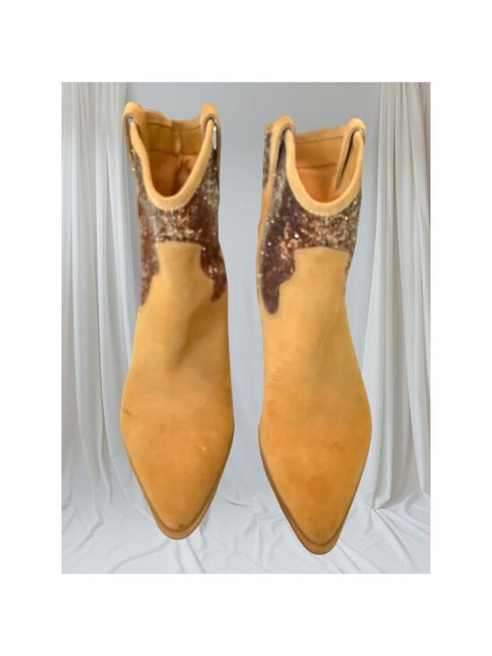 Dolce Vita Shoes - Dolce Vita Suede Glitter Ankle Boots - Women's Size 9